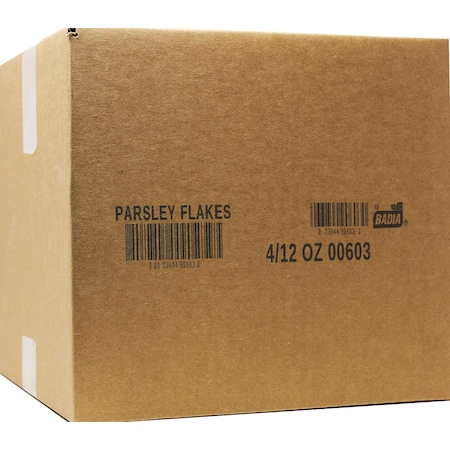 Badia Parsley Flakes 12 oz., PK4 00033844906030